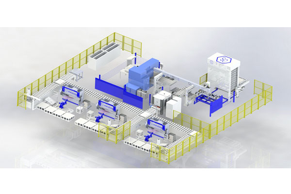 鈑金柔性生產(chǎn)線
